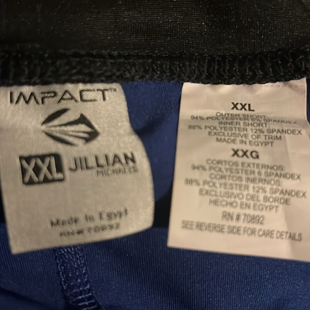 Impact Jillian Michaels  Compression Shorts- Size XXL - Picture 5 of 6